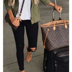 Urban Outfitters High Rise Twig Ankle Black skinny